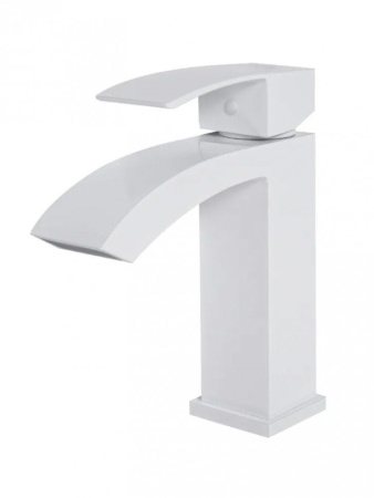 Cмеситель для раковины Hansberge H1077 Белый