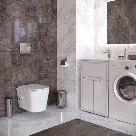 Унитаз Taliente Correto CR25200+SMcromo подвесной