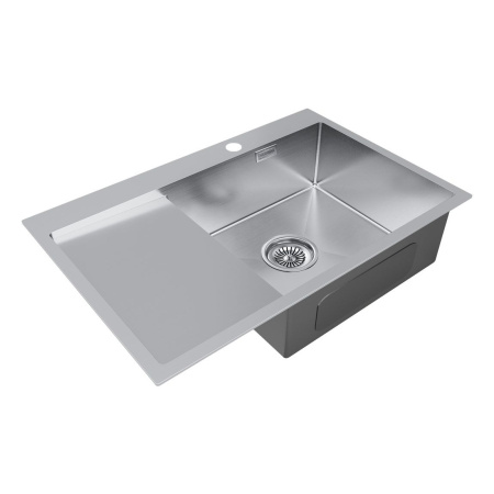 Мойка Paulmark KRONER 78F PM217851-BSR 510х780х200 мм, нержавеющая сталь, нержавеющая сталь