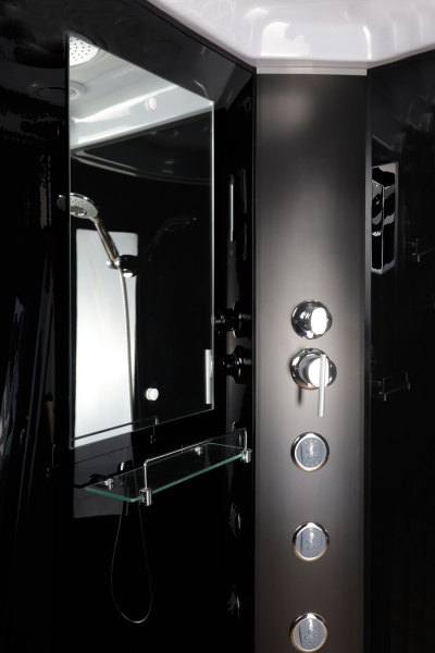 Душевая кабина Niagara Classic NG-2507-14G (80х80х215) высокий поддон(40см),стекло тонированное