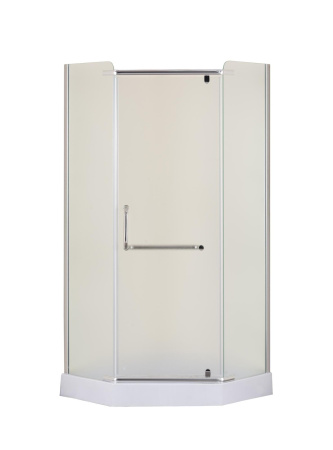 Душевой уголок Taliente TA-09093-1MP 90х90 стекло рифленое 6 мм