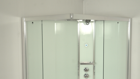 Душевая кабина Timo Premium ILMA 101  с крышей, хамам и стульчиком 100*100*222