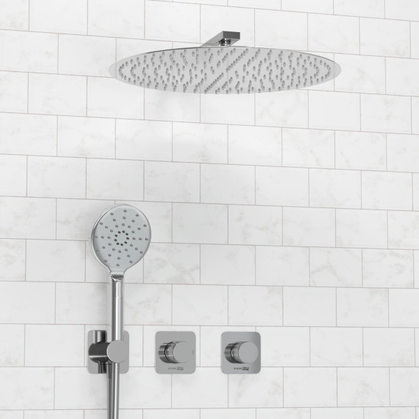 A4651.293.090.117.271.087.127  Встраиваемый комплект для душа WasserKRAFT с верхней душевой насадкой и лейкой