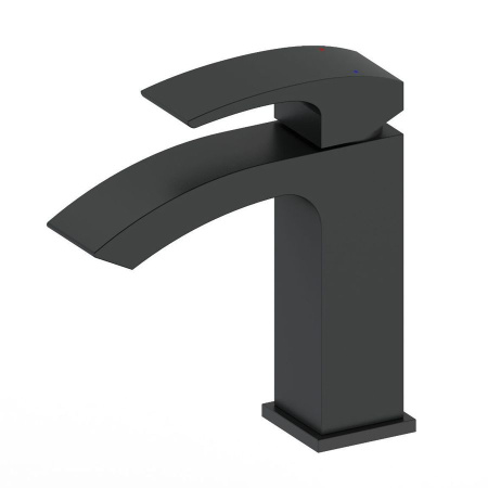 Смеситель для раковины WONZON & WOGHAND, Черный матовый (WW-88139009-MB)