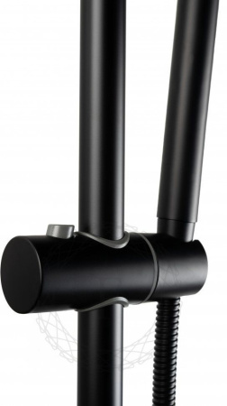 Душевая система FILARETE Roun FL2020 (Черный матовый)