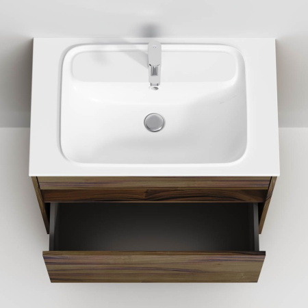 M8FFUX0801OF Func База под раковину AM.PM, 1 ящик (pull-out), 80 см, цвет дерево текстурир-ое