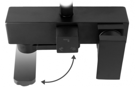 Душевая система Rea Jack REA-P7009 (черный)