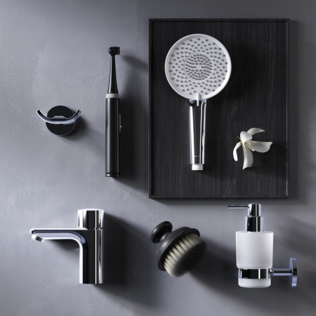 F85A02500_xxx  X-Joy, TouchReel Смеситель для умывальника AM.PM, хром.