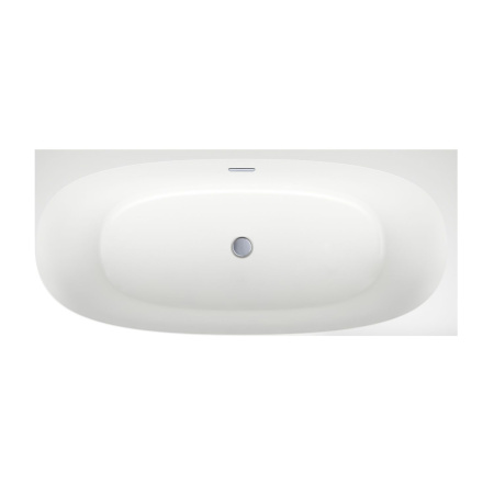 Акриловая ванна в наборе 4 в 1: пристенная ванна (правый разворот), каркас, экран, слив-перелив Wellsee Belle Spa 2.0 235806001