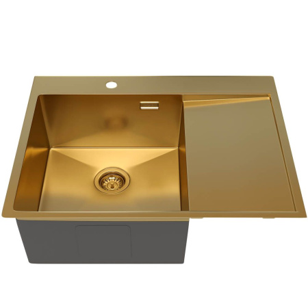 Кухонная мойка Reflexion Maggiore RX2365GD брашированное золото
