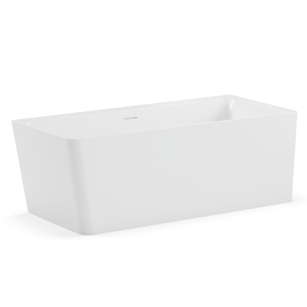 Ванна Турин ТУ-1600 R, Белый матовый (18), T [Solid Surface]