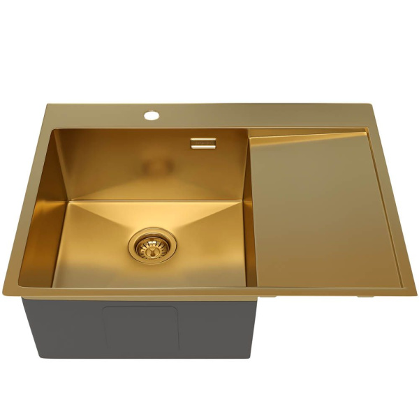 Кухонная мойка Reflexion Maggiore RX2365GD брашированное золото