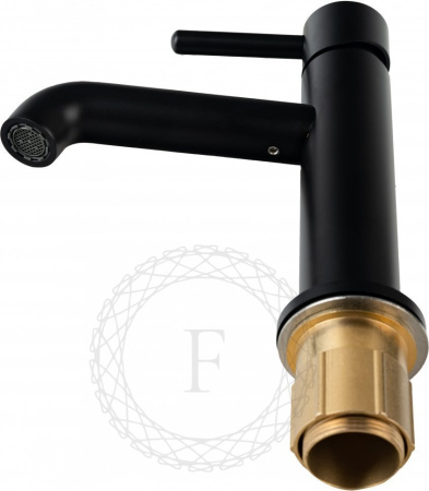 Cмеситель для раковины FILARETE Roun FL5020 (Черный матовый)