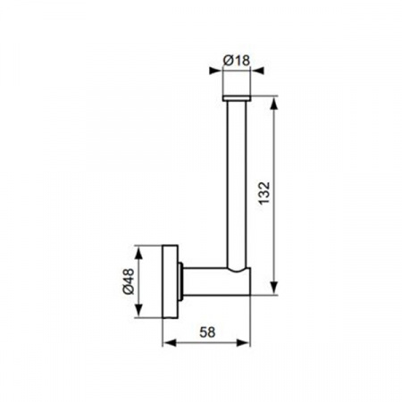 Держатель для запасных рулонов Ideal Standard IOM