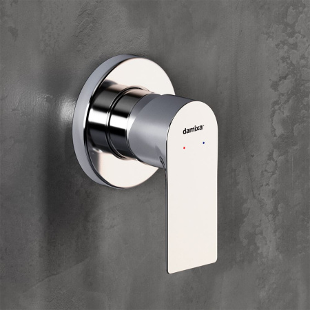 477500000 Apollo Смеситель для душа Damixa монтируемый в стену, хром