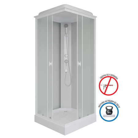 Душевая кабина Niagara Promo P90/13Q/MT (90х90х215) 3 места