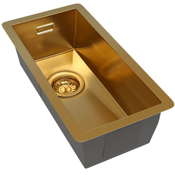Кухонная мойка Reflexion Como RX2022GD брашированное золото