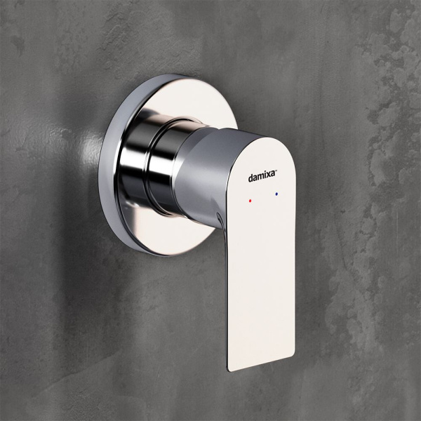 477500000 Apollo Смеситель для душа Damixa монтируемый в стену, хром