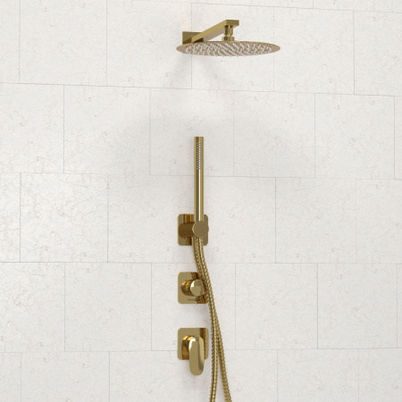 A2151.277.183.208.280.197.281  Встраиваемый комплект для душа WasserKRAFT с верхней душевой насадкой и лейкой