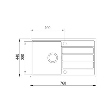 Кухонная мойка TEKA COMFOR 45 B-TQ 115350001