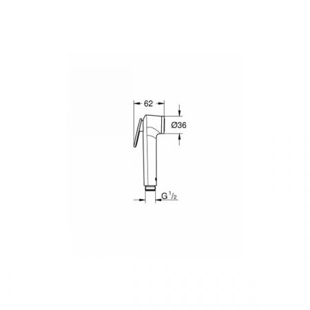 Гигиенический душ Grohe Tempesta-F Trigger Spray 30 27512001