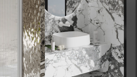 Раковина накладная Salini ORIENTE BOWL в цвете по RAL, 1109102GF