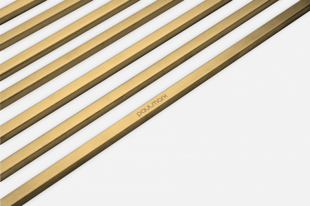 Ролл-мат Paulmark EXTRA R405-BG, брашированное золото, 330х405мм