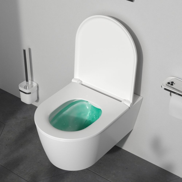 C8F1701SC Func подвесной унитаз 54 см FlashClean с сиденьем микролифт