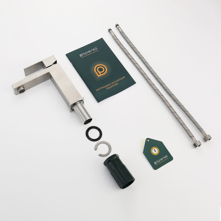 Смеситель для раковины Splenka S224.10.05, сатин