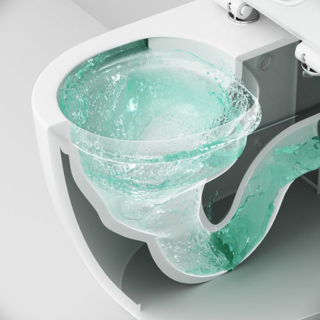 C808600SC Like Aquaspin унитаз-компакт с сиденьем микролифт