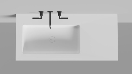 Раковина столешница Salini ONDA PLUS 72, белый, 14022031MN