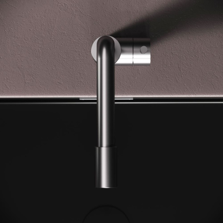 F85B05011 X-Joy S, Смеситель для кухни AM.PM с L-изливом, сатин