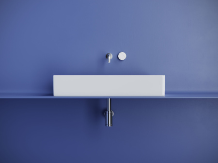 Раковина накладная прямоугольная Ceramicanova Element 701*361*130, белый, CN6071