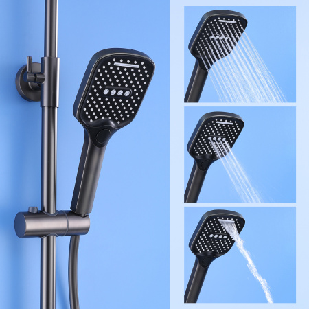 Душевая система Splenka S31.24.09, графит