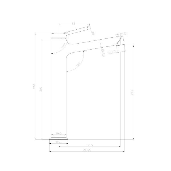 Смеситель Lemark Minima LM3809C для раковины