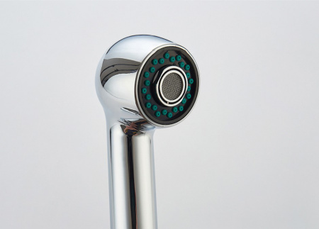 Смеситель для мойки Accoona А5410 с вытягивающейся лейкой, хром