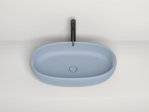 Раковина накладная Salini LUCE покраска по RAL полностью, 110721MF