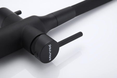 Смеситель для кухни Paulmark SALIX Sa213419-401, антрацит полностью