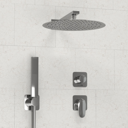 A3151.268.090.116.271.087.103  Встраиваемый комплект для душа WasserKRAFT с верхней душевой насадкой и лейкой