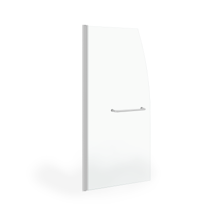 Душевая шторка на ванну Taliente TA-7515CP 75х150 стекло прозрачное 6 мм