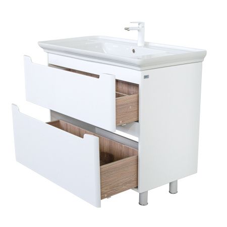 Тумба напольная BRIZ Альби 105 с умывальником Дуглас, 235 03-08105-14 00 БЕЛ