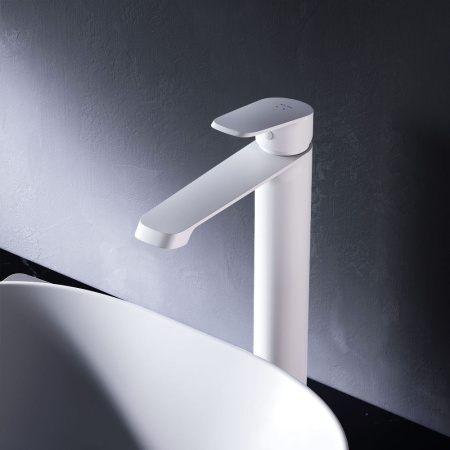 F8F92033 Func Смеситель для умывальника AM.PM высокий, белый