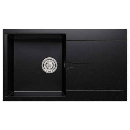 Кухонная мойка Polygran GALS-860 50x86 черный