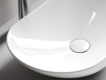 Умывальник чаша накладная овальная  Ceramicanova Element 620*360*145мм, Белый, CN6015