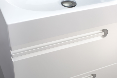 Тумба под умывальник Belux подвесная Стокгольм 60-02, белый глянцевый