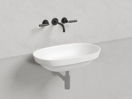 Раковина полувстраиваемая Salini MAREA 01, белый, 1802101G