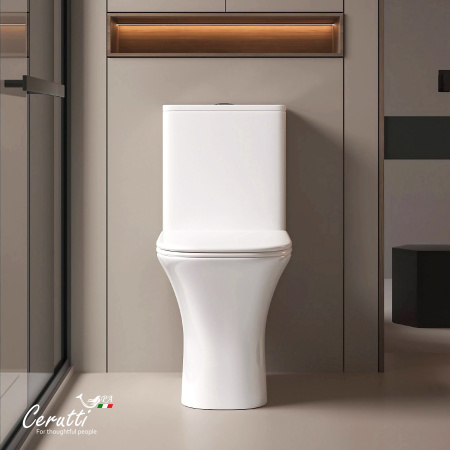 VETTORE Tornado унитаз напольный с бачком (650*340*790), смыв Tornado, CT11134 сиденье дюропласт с микролифтом быстросьемное Ceruttispa 