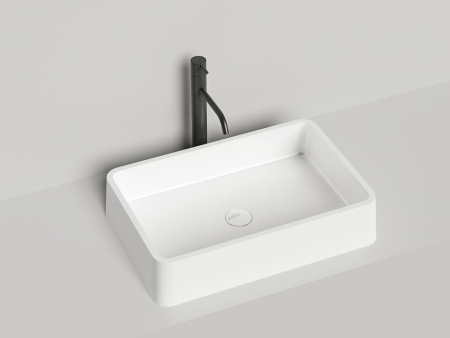 Раковина накладная Salini GLORIA 07, белый, 1102207M