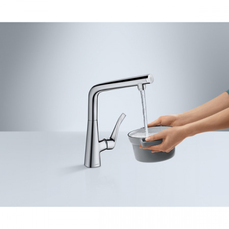 Смеситель для мойки Hansgrohe Metris Select 14883000