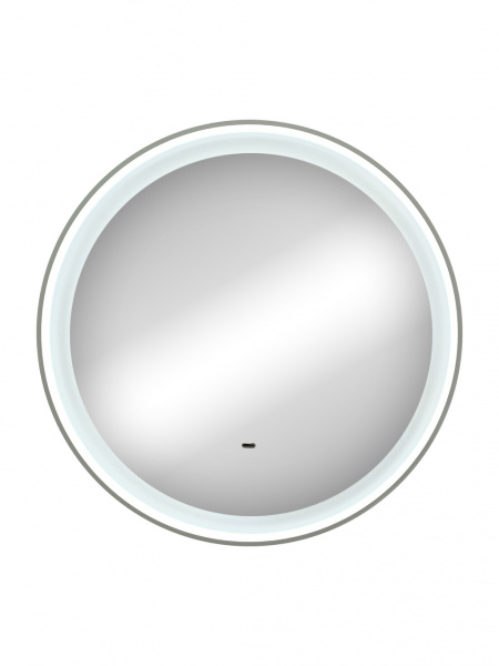 Зеркало Континент Planet White LED D700 ореольная холодная подсветка и Б/К сенсор
